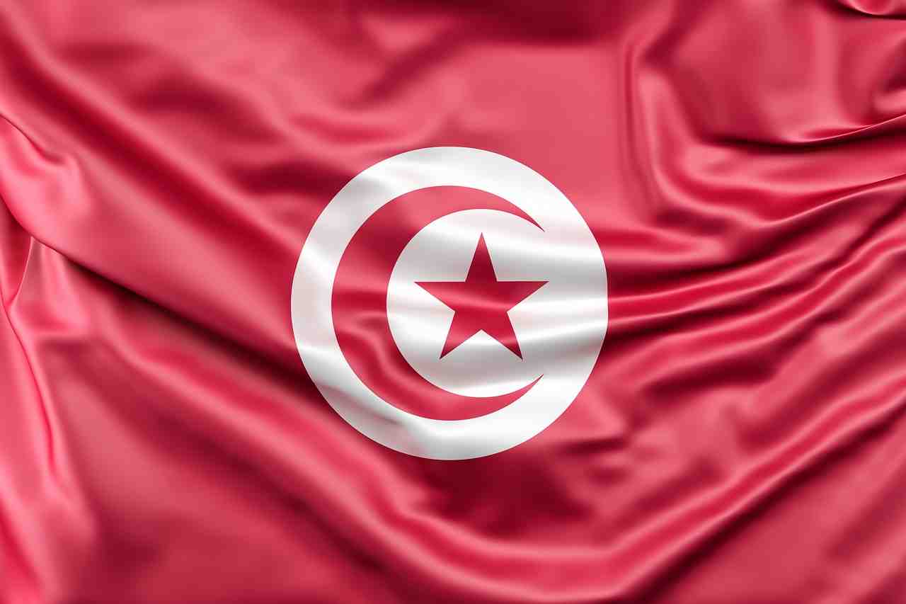 drapeau de la tunisie, drapeau, tunisie